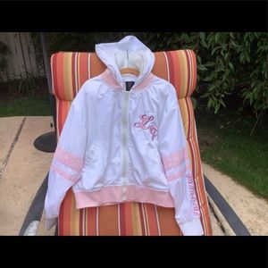 LF women’s cropped track jacket S